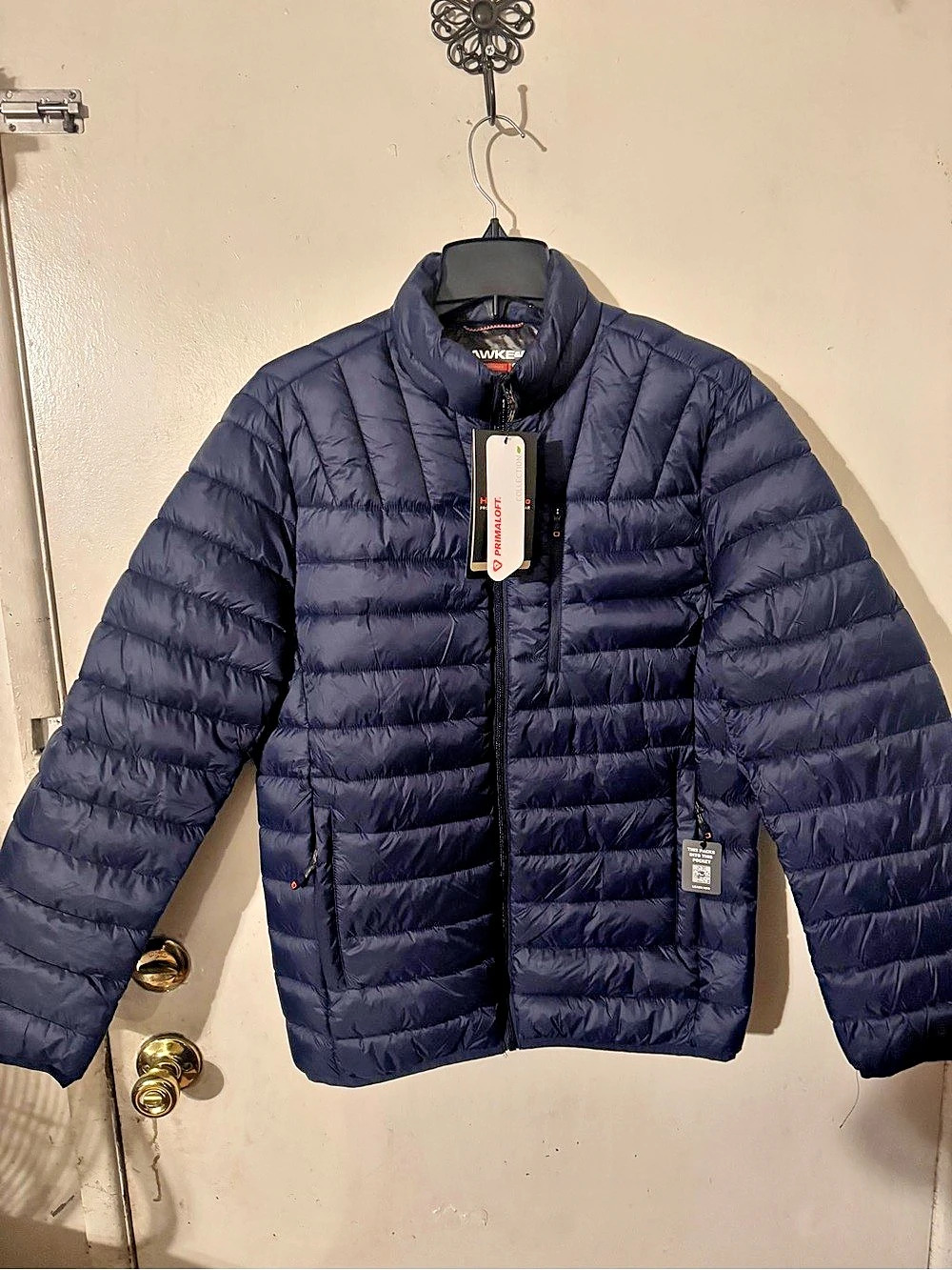 Hawke & Co Empire 2.0 PrimaLoft Packable Jacket Blue Small